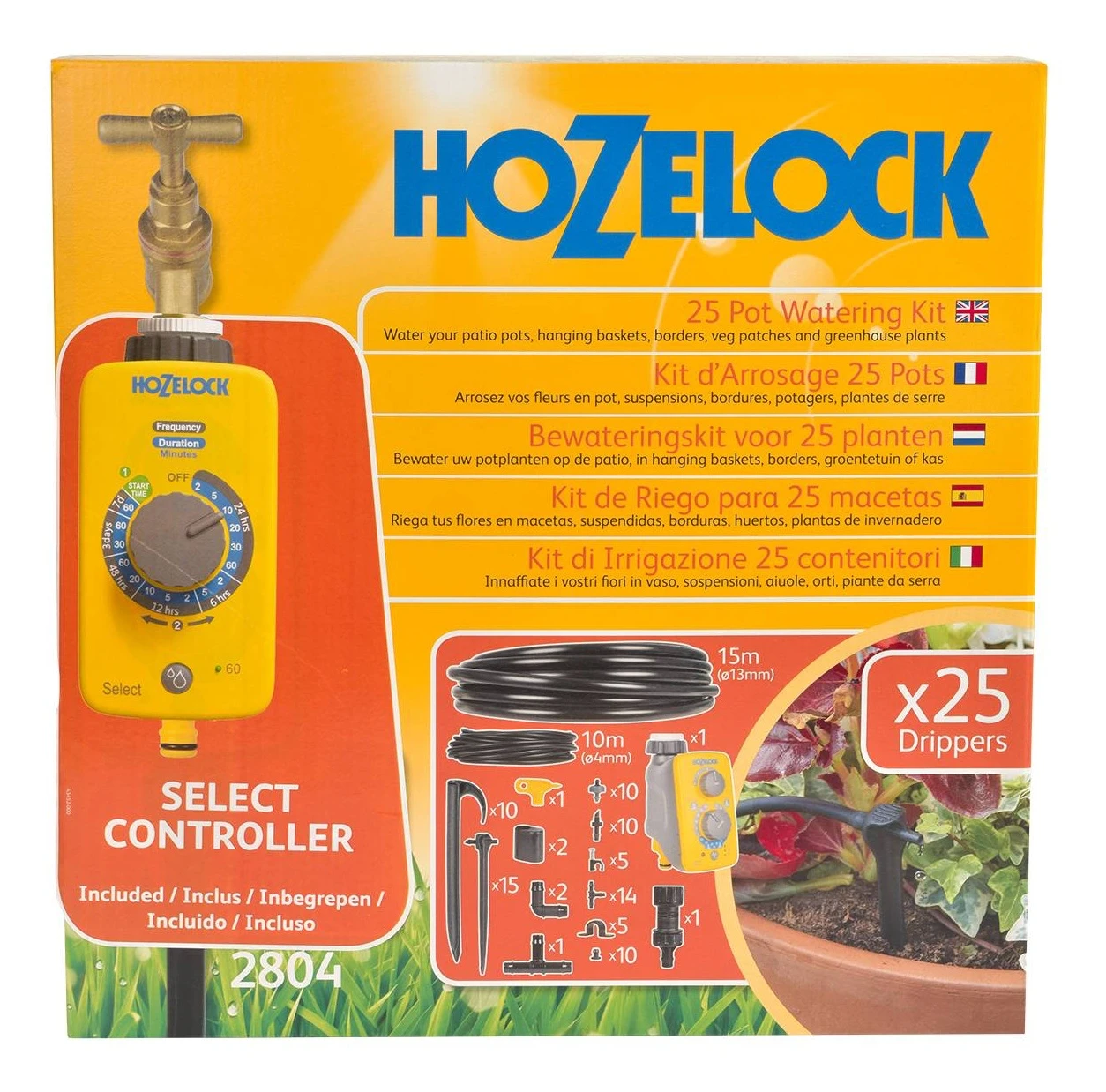 Hozelock 25 Pot Watering Kit