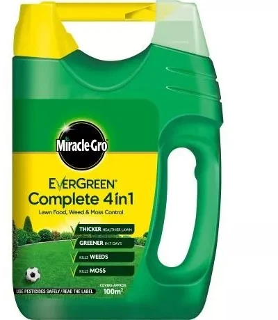 Miracle-Gro EverGreen Complete 4 In 1 Spreader - 80m2 1 Miracle-Gro EverGreen Complete 4 In 1 Spreader - 80m2