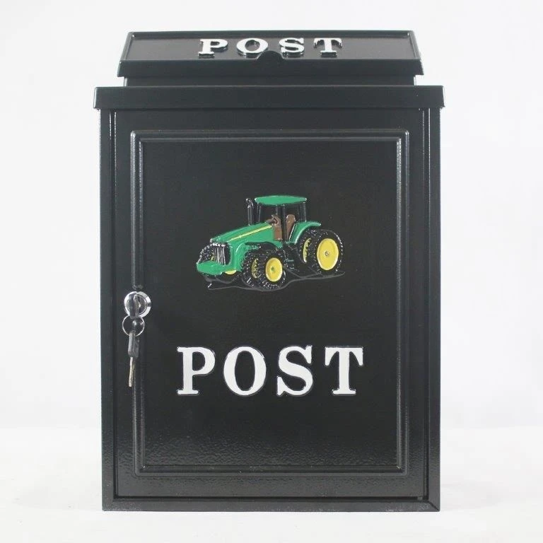 Harewood Green Tractor Post Box 1 Harewood Green Tractor Post Box