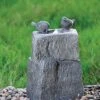Woodlodge Bird Grey Water Feature