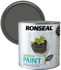 Ronseal Garden Paint Charcoal Grey