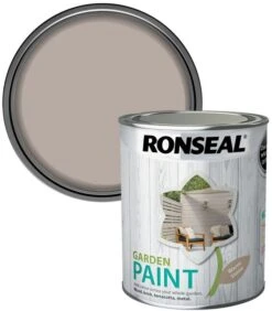 Ronseal Garden Paint Warm Stone 0.75L