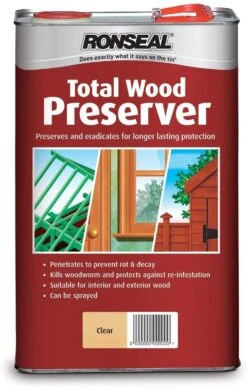 Ronseal Total Wood Preserver Clear 5L