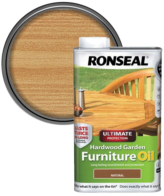 Ronseal Ultimate Hardwood Furniture Oil Natural 1 Ronseal Ultimate Hardwood Furniture Oil Natural