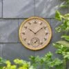 Smart Garden Beez Wall Clock And Thermometer