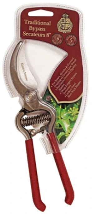 Kent & Stowe Traditional Bypass Secateur 1 Kent & Stowe Traditional Bypass Secateur