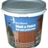 Bird Brand 5 Litre Shed And Fence One Coat Autumn Gold Wood Preserver
